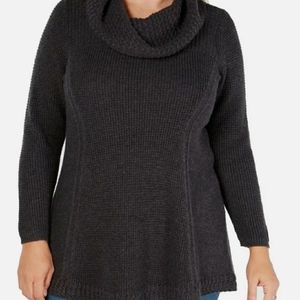🆕️GRAY COWL NECK SWEATER